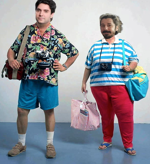 Dave Tarek Tourist Couple